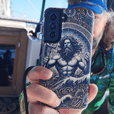 Tough Case for Samsung® Poseidon Blue – Ocean-Inspired Style