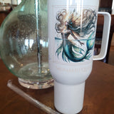 'Livia' Mermaid Queens Stainless Steel Travel Mug