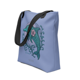 'Dolphin Dream' Tote Bag - Ocean-Inspired Style