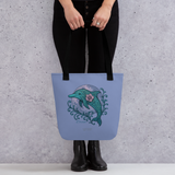 'Dolphin Dream' Tote Bag - Ocean-Inspired Style