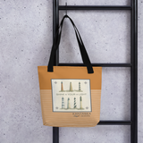 'Shine Your Light' 7 NC Lighthouses Tote Bag