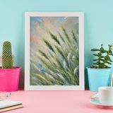 'Beach Grass / Impressionistic' Canvas Wall Art