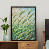 'Beach Grass / Mosaic' Canvas Wall Art
