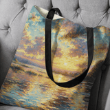 'Bahamas Sunset Clouds' Tote Bag – Ocean-Inspired Style