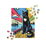 Coco Sailing Kitty Pop Art Puzzle 252 pieces