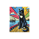 Coco Sailing Kitty Pop Art Puzzle 252 pieces
