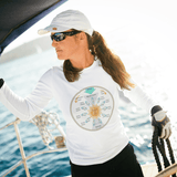 'Points of Sail' Unisex Long Sleeve T-Shirt β Nautical Style Meets Comfort