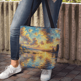'Bahamas Sunset Clouds' Tote Bag – Ocean-Inspired Style