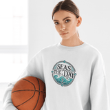 'Seas The Day / Anchor' Unisex Sweatshirt