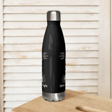 'Be The Light' Lighthouse Black Stainless Steel Bottle