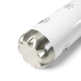 'Shine' Lighthouse White Stainless Steel Bottle