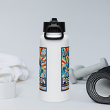 'Poseidon For Change' Stainless Steel Water Bottle