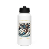 'Morina' Mermaid Flourish Stainless Steel Water Bottle