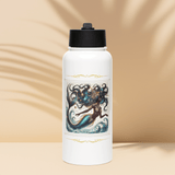 'Morina' Mermaid Flourish Stainless Steel Water Bottle