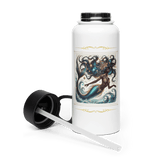 'Morina' Mermaid Flourish Stainless Steel Water Bottle