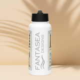 'Shine Your Light' 7 NC Lighthouses Stainless Steel Water Bottle