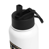 'Boats Well With Others / Trawler' Stainless Steel Water Bottle