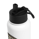 'Boats Well With Others / Sportfisher' Stainless Steel Water Bottle