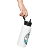 'Seas The Day / Anchor' Stainless Steel Water Bottle