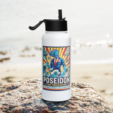 'Poseidon For Change' Stainless Steel Water Bottle