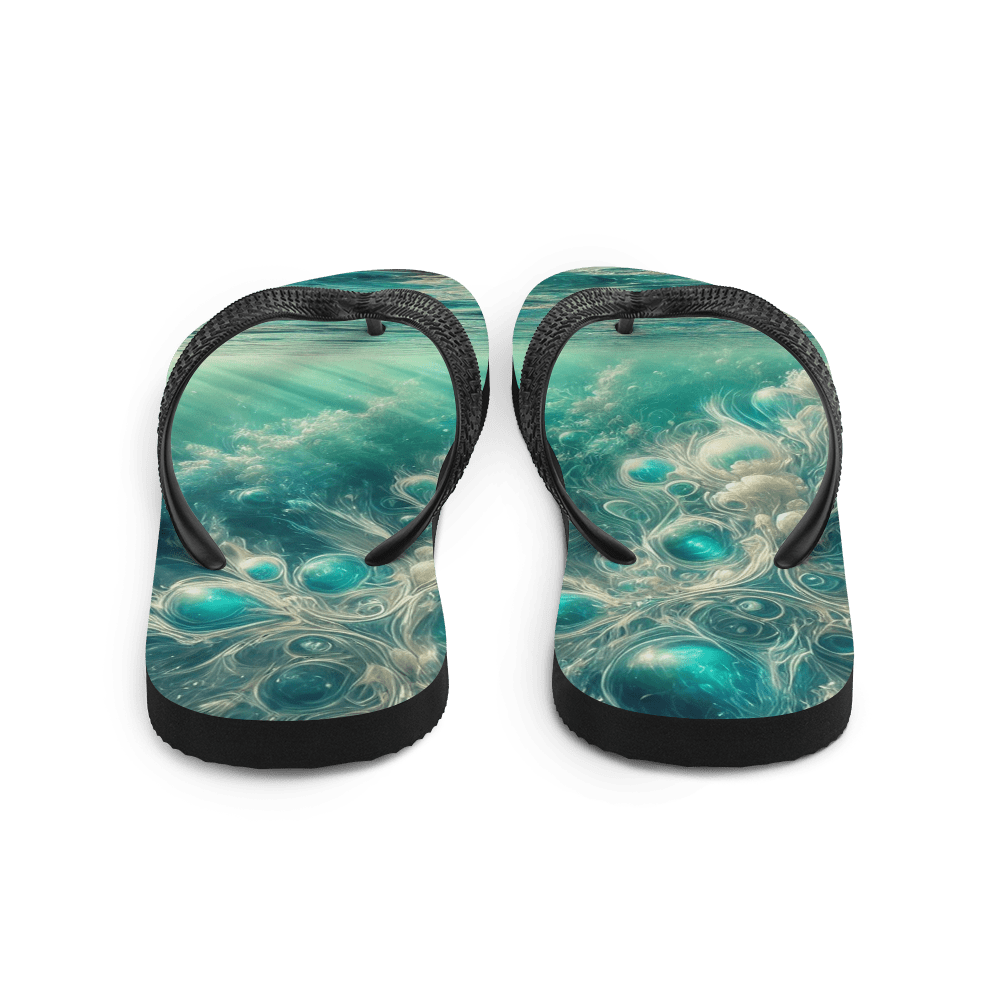 Flip Flops Bahamian Waters Surreal Style 2 Back