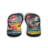 Flip Flops Pink Solitude Surreal Back
