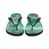 Flip Flops Bahamian Waters Surreal Style 2 Front
