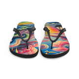 Flip Flops Pink Solitude Surreal Front