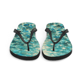 Flip Flops Bahamian Waters Post Impressionistic Front