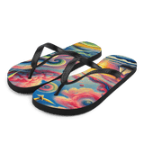 Flip Flops Pink Solitude Surreal Front Left