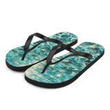 Flip Flops Bahamian Waters Post Impressionistic Front Left