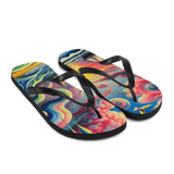 Flip Flops Pink Solitude Surreal Front Right