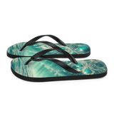 Flip Flops Bahamian Waters Surreal Style 2 Left
