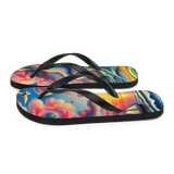 Flip Flops Pink Solitude Surreal Left