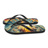 Flip Flops Bahamas Surreal Sunset Left
