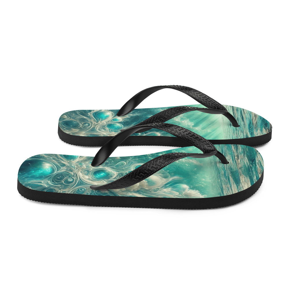 Flip Flops Bahamian Waters Surreal Style 2 Right
