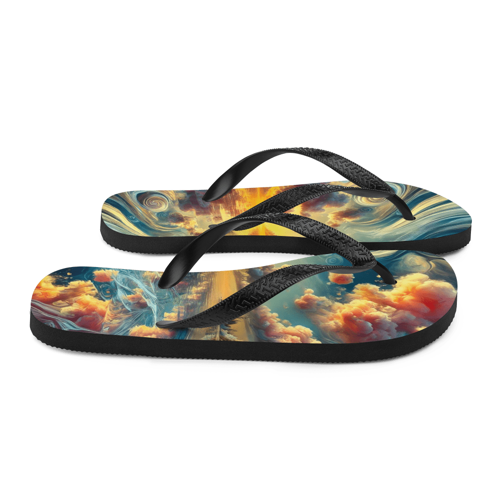 Flip Flops Bahamas Surreal Sunset Right