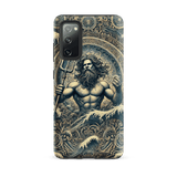 Tough Case Pro Tough Case Samsung Poseidon Blue Matte Matte Front