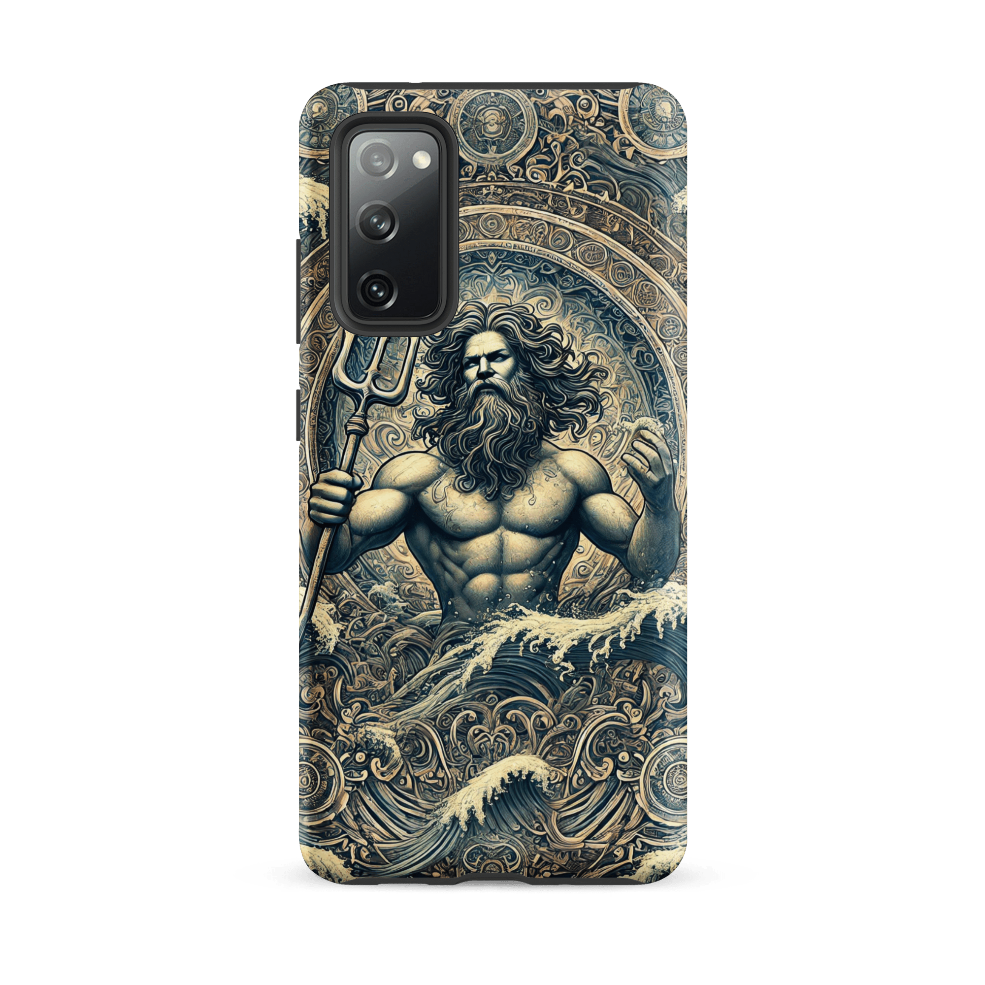 Tough Case Pro Tough Case Samsung Poseidon Blue Matte Matte Front
