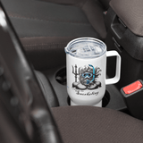 'Poseidon I'd Rather Be Snorkeling' Stainless Steel Travel Mug