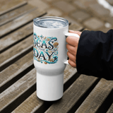 'Seas The Day / Shell' Stainless Steel Travel Mug