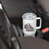 'Sailing In Color' Stainless Steel Travel Mug