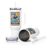 'Poseidon for Change' Stainless Steel Travel Mug