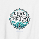 'Seas The Day / Anchor' Unisex Sweatshirt