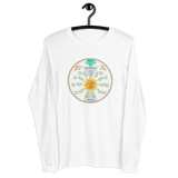 'Points of Sail' Unisex Long Sleeve T-Shirt β Nautical Style Meets Comfort