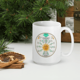 'Points of Sail' ' White Glossy Mug