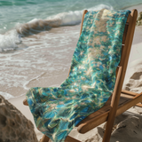 Bahamian Waters Impressionistic Towel