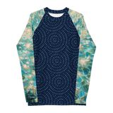 Men's Rash Guard Bahamas Blue Waters