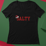 Santa Hat Red Women’s relaxed v-neck t-shirt
