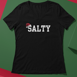 Santa Hat White Women’s relaxed v-neck t-shirt